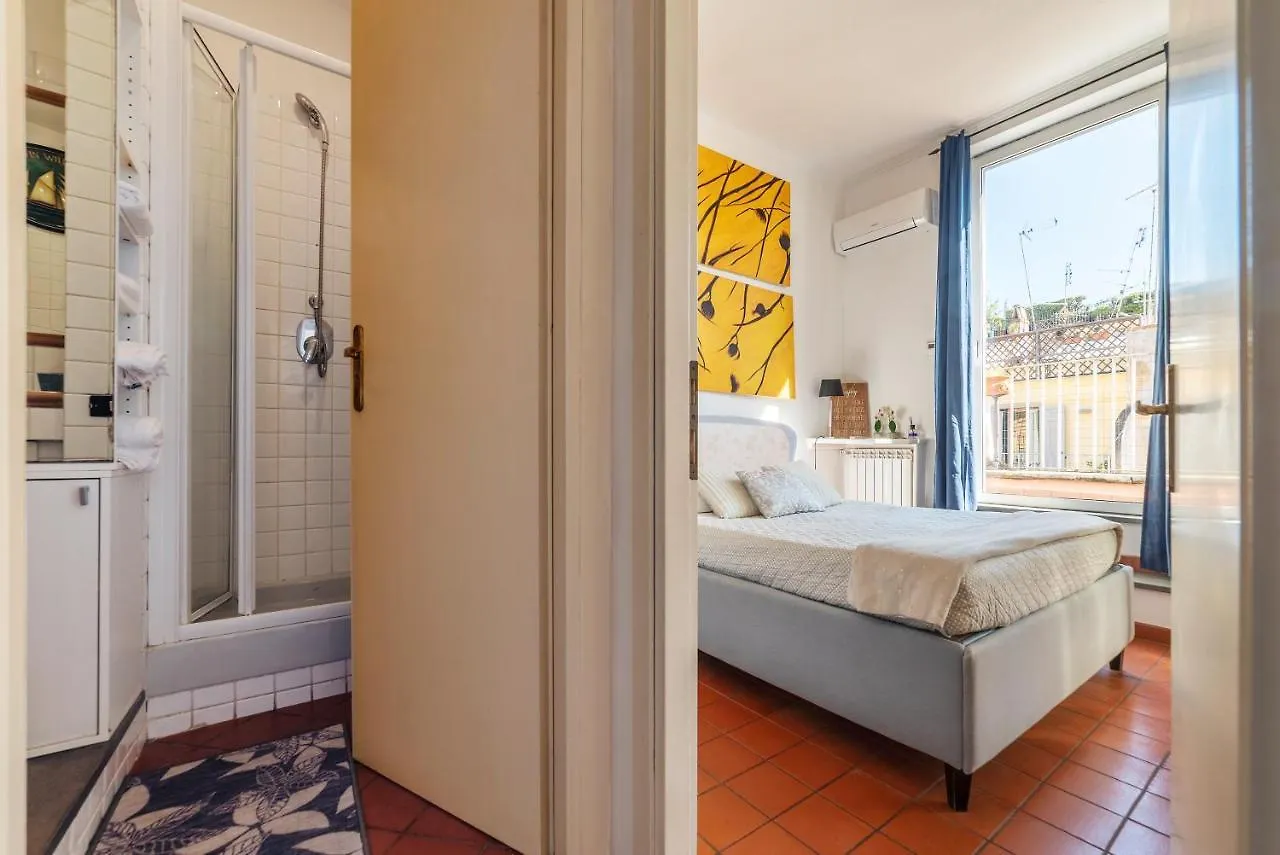 Spanish Steps Corner Rome Apartment
